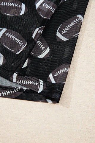 Friday Night Football Mesh Top