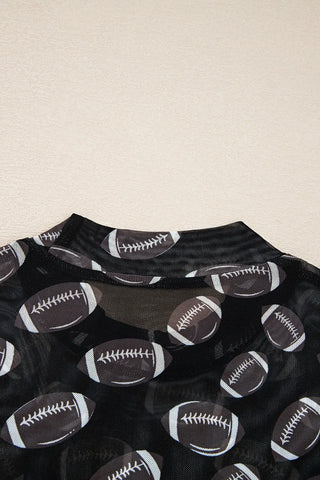 Friday Night Football Mesh Top