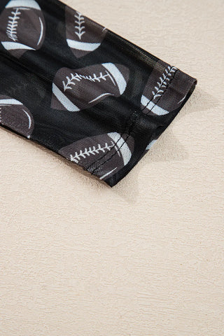 Friday Night Football Mesh Top