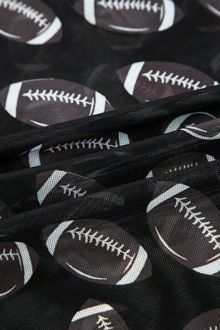 Friday Night Football Mesh Top