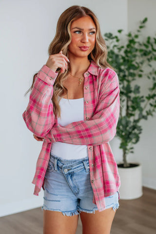 Frosted Berry Flannel