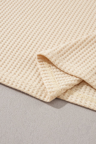 Golden Hour Waffle Top