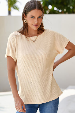 Golden Hour Waffle Top