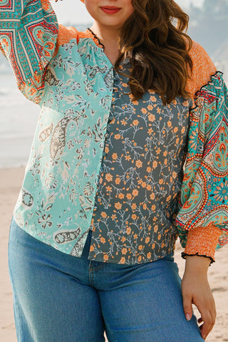 Gypsy Bloom Plus Size Raglan