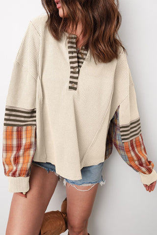 Harvest Patchwork Henley