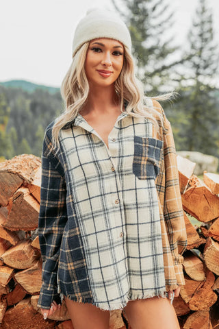 Harvest Plaid Flannel Shirt