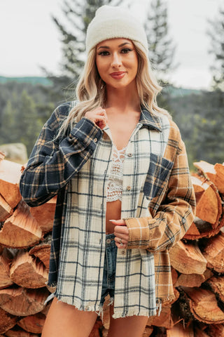 Harvest Plaid Flannel Shirt