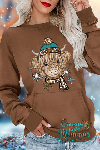 Highland Freezin Season Pocket Sweatshirt