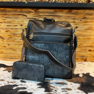 Midnight Outlaw Backpack – Western Tooled Pack