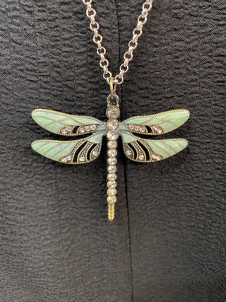 Whispering Wings Dragonfly Necklace