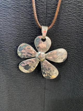 Boho Blossom Leather Necklace