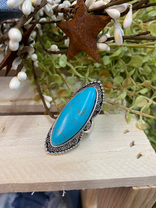 Western Sky Turquoise Ring