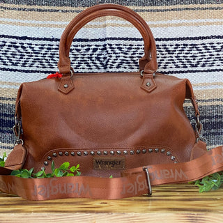 Wrangler Studded Duffel Crossbody