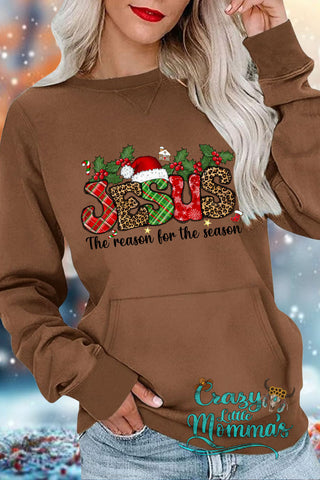 Jesus The Reason Pocket Sweatshirt
