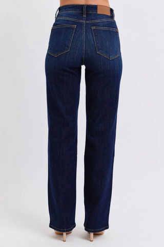 Back of Judy Blue Western Jeans