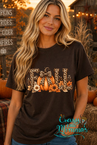 Leopard Fall Tee