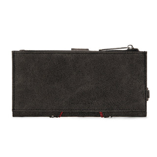 Montana West Black Western Embroidered Tote and Wallet Set