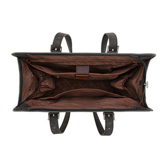 Montana West Black Western Embroidered Tote and Wallet Set