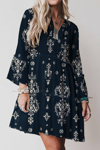 Midnight Magnolia Dress