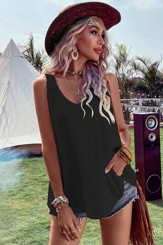 Boho women wearing tank.