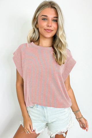 Pink Saddle Breeze Top