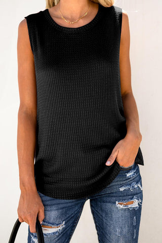 Front of the Black Prairie Calm Sleeveless Top