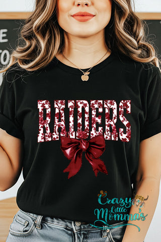 Raiders Bow Tee