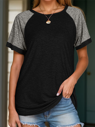 Front of the Black Rural Roots Relaxed Tee