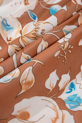 Rust Meadow Maxi Dress
