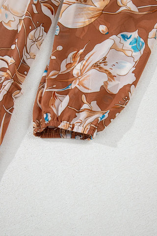 Rust Meadow Maxi Dress