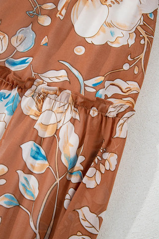 Rust Meadow Maxi Dress