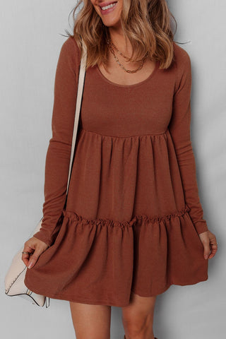 Rust Ridge Babydoll Dress