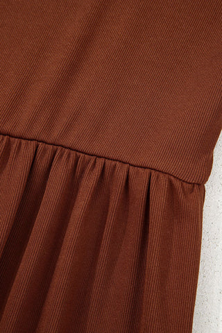 Rust Ridge Babydoll Dress