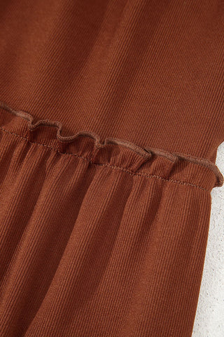 Rust Ridge Babydoll Dress