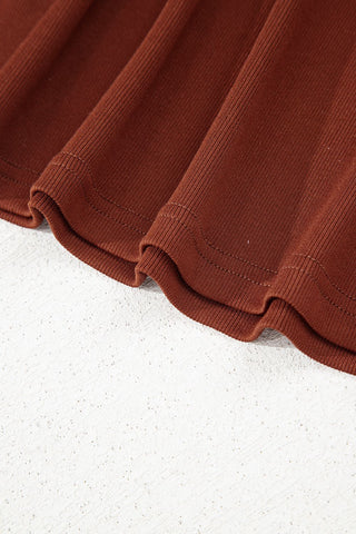 Rust Ridge Babydoll Dress