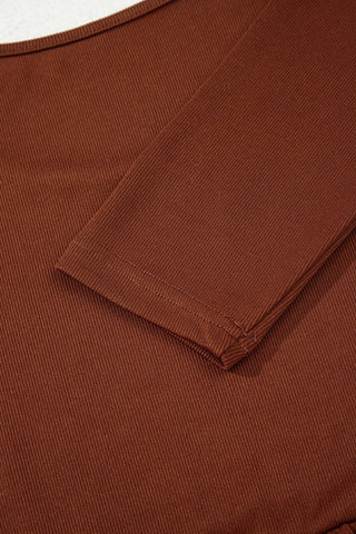 Rust Ridge Babydoll Dress