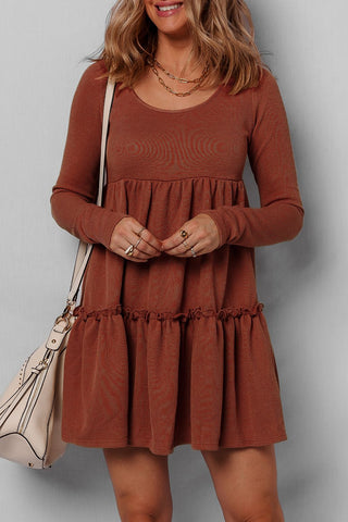 Rust Ridge Babydoll Dress
