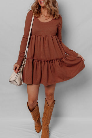 Rust Ridge Babydoll Dress