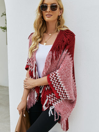 A styled look of the Rustic Range Fringe Cardigan