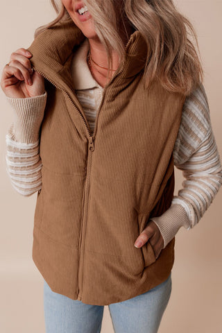 Saddleback Corduroy Puffer Vest