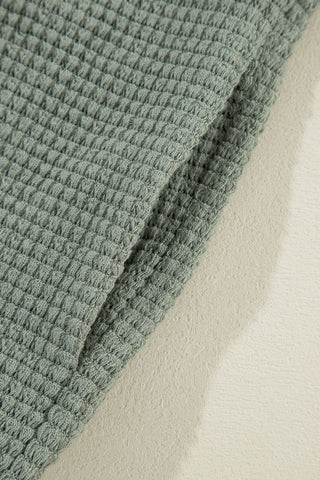 Sagebrush Mornings Waffle Knit Cardigan