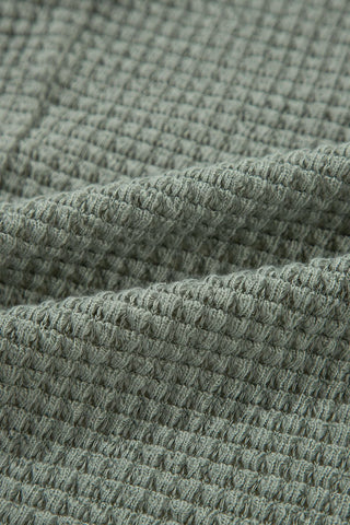 Sagebrush Mornings Waffle Knit Cardigan