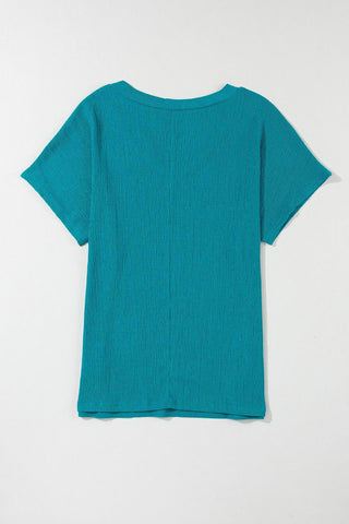 Back of Sapphire Skies Cowgirl Tee only