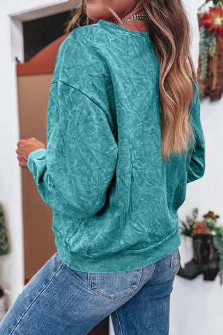 Saved by Grace Mineral Wash Sweatshirt