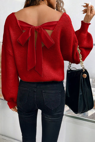 Scarlet Kiss Knit Sweater