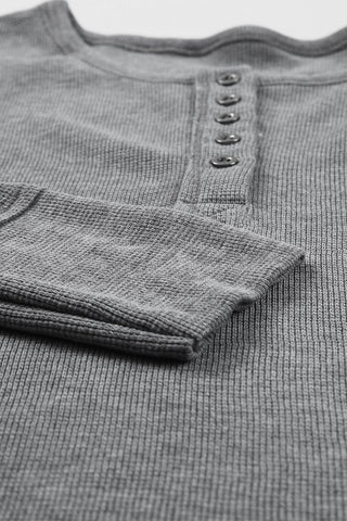 Smoky Trail Waffle Henley
