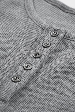 Smoky Trail Waffle Henley