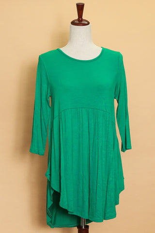 A look at the Green Southern Comfort Swing Tunic