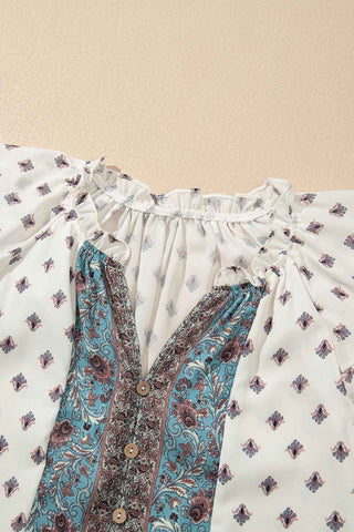 Stevie Boho Ruffle Blouse