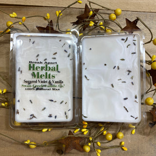 Sugared Violet & Vanilla Wax Melt